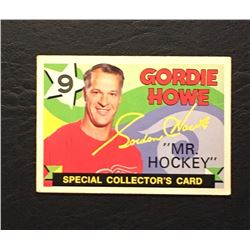 1970-71 SPECIAL COLLECTORS GORDIE HOWE O-PEE-CHEE HOCKEY TRADING CARD