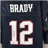 Image 1 : TOM BRADY SIGNED PATRIOTS HOME JERSEY W/ MOUNTED MEMORIES COA & HOLOGRAM