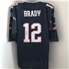 Image 2 : TOM BRADY SIGNED PATRIOTS HOME JERSEY W/ MOUNTED MEMORIES COA & HOLOGRAM