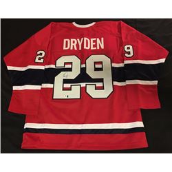 KEN DRYDEN SIGNED CANADIANS JERSEY W/ COA
