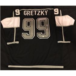 WAYNE GRETZKY SIGNED KINGS JERSEY W/ GLOBAL AUTHENTICS COA