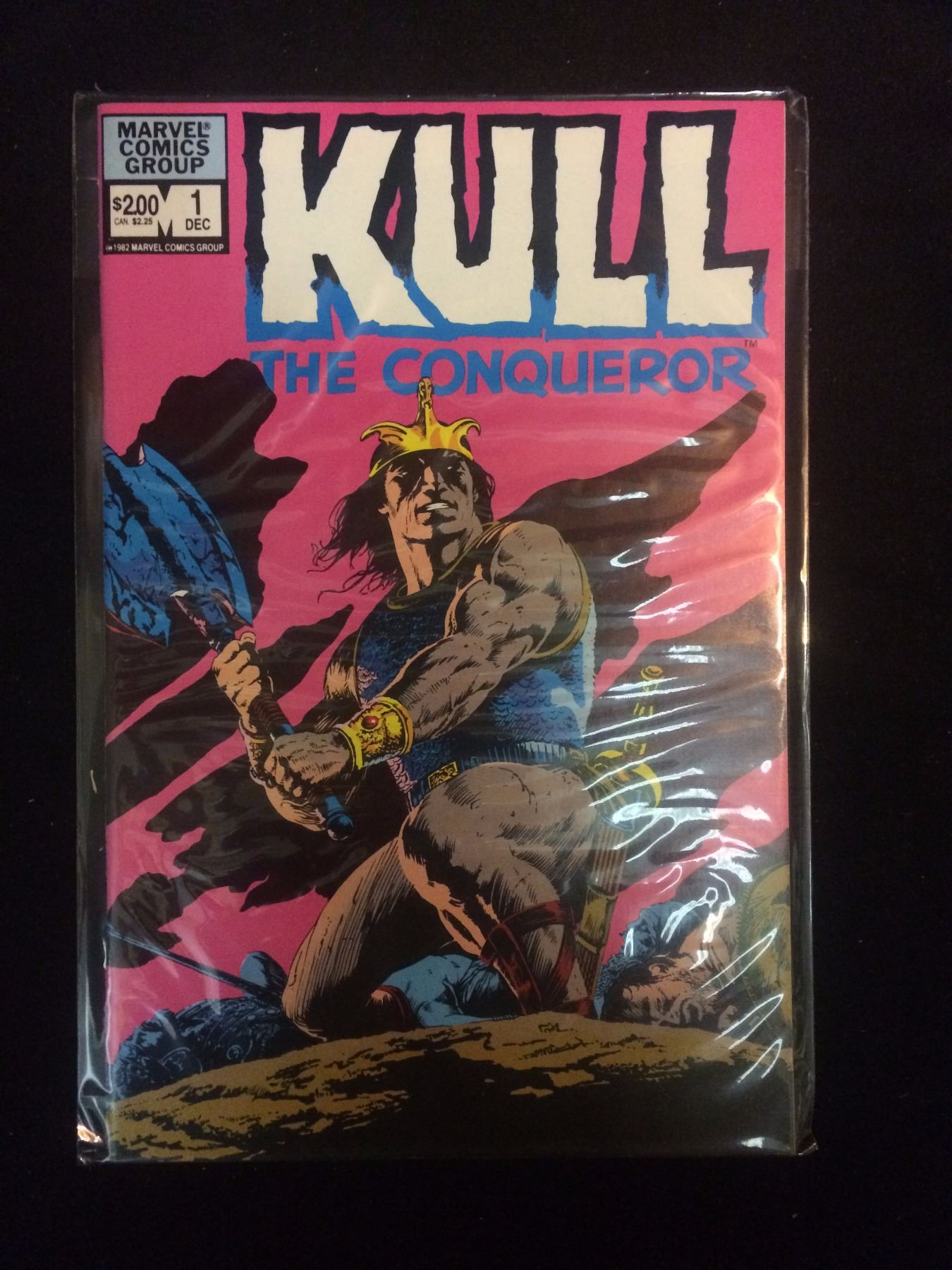 KULL THE CONQUEROR MARVEL COMIC BOOK 1