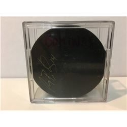 SIGNED HOCKEY PUCK