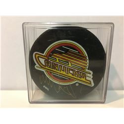 SIGNED HOCKEY PUCK