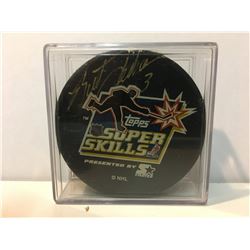 SIGNED HOCKEY PUCK