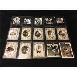 VINTAGE BASEBALL TRADING CARDS LOT