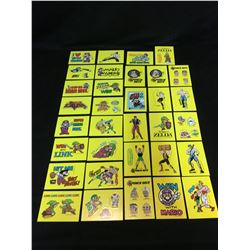 1989 NINTENDO SUPER MARIO BROS COMPLETE SET LOT 33 CARDS