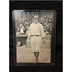 BABE RUTH PROMO BASEBALL TRADING CARD #32 (ONLY 1000 MADE)