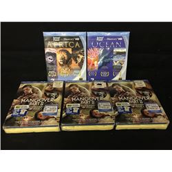 BLU RAY DVDS LOT 5 ITEMS