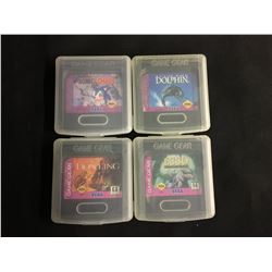 SEGA GAME GEAR VIDEO GAME LOT