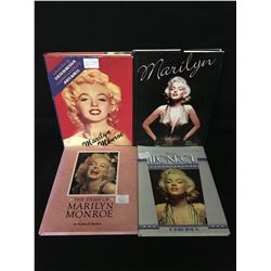 MARILYN MONROE HARD COVER BOOK LOT