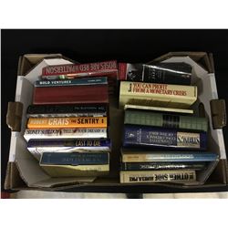 BOX OF BOOKS LOT