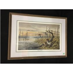 SIGNED FRAMED WALL ART