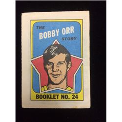 O-PEE-CHEE HOCKEY MINI COMIC BOOKLET THE BOBBY ORR STORY (VERY RARE)