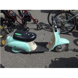 Baby Blue Moped