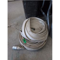 Pair of 100 Foot Fire Hoses