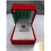Image 2 : 1.75 CT Amethyst & Diamond Ring