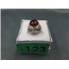 Image 2 : Custom Made Orange Baltic Amber Ring
