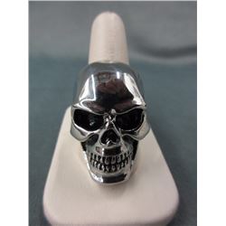Man's 3D Skull Biker Ring