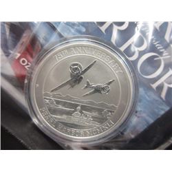1 Oz. .9999 Fine Silver Pearl Harbor Coin