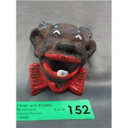 4" Cast Iron Black Americana Bottle Opener