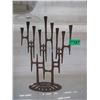 Image 1 : Signed 1950s Wainberg Brutalist Menorah