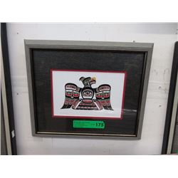 Richard Shorty Framed Print "Thunderbird"