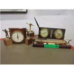3 Vintage Bowling Trophies