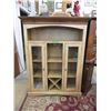 Image 1 : Glass Door Wood Cabinet