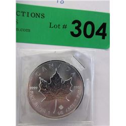 2017 CDA 1 Oz. Maple Leaf .9999 Silver Coin