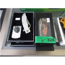 4 New Folding Knives