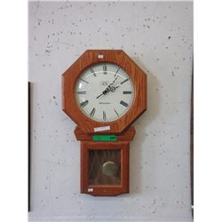 Oak Westminster Chiming Wall Clock