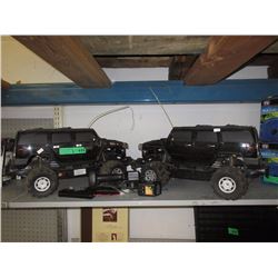 2 R/C Hummer Toys