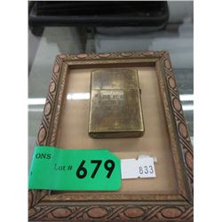 Zippo Vietnam Tay Ninh Black Power Marine Lighter