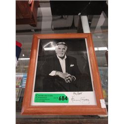 Autographed 8" x 10" Kenny Rogers Photo