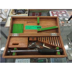 Vintage Tool in Wood Box