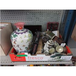 Box Lot of Assorted China