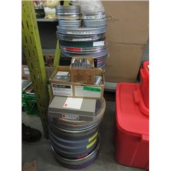 Approximately 40 Assorted Movie Reels