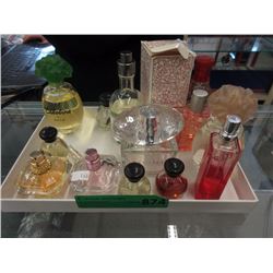 Assorted Perfume Bottles and Testers