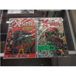 2 Marvel "The X-Men" Comics
