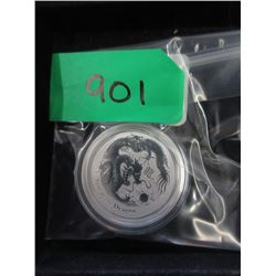 1/2 Oz. .999 Fine Silver Round