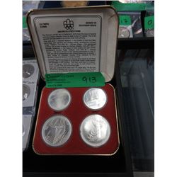1976 Sterling Silver Olympic Coin Set