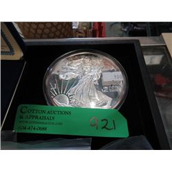 One Half Pound .999 Fine Silver Liberty Round