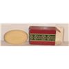 Image 1 : With original box, old soap bar - AVON Topaze 85 grams - savon