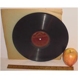 One sided ONLY very old record His Master's Voice Tim Rooney's At The Fightin' Evan Williams-disque