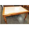 Image 1 : TILE TOP DINING TABLE