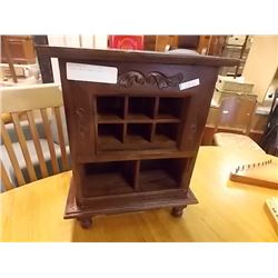 CARVED KNCK KNACK SHELF