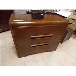 WALLNUT DRESSER - 2 DRAWER