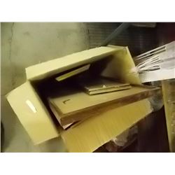 BOX OF ASSORTED PICTURE FRAMES