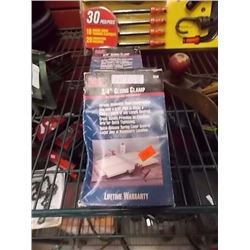 BOX OF 3/4" GLUEING CLAMP ENDS - 2 BXS TTL